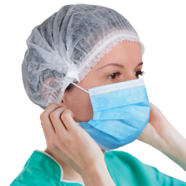 Set 100 buc Capeline (Bonete) Albe de Unica Folosinta, PP