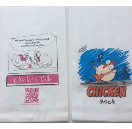 Pungi mari hartie pentru produse rotisate, 100 buc/set