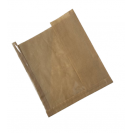 Pungi din hartie natur, cu fereastra BOPP, pentru paine rotunda, 30+5x36 cm, 1000 buc