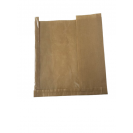 Pungi din hartie natur, cu fereastra BOPP, pentru paine rotunda, 30+5x36 cm, 1000 buc