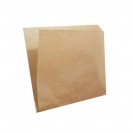 Pungi din hartie (tip coltar), natur, neimprimate, 15x15 cm, cutie 5000 buc