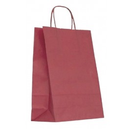Sacosa hartie,Bordo,32x12x41 cm,set 20 bucati